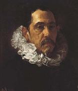 Diego Velazquez Portrait d'homme Portant barbiche (Francisco Pacheco) (df02) oil painting